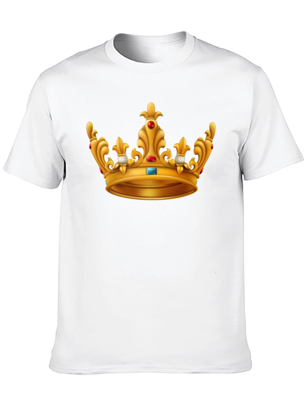 Crown Graphic Tee - Regal Style