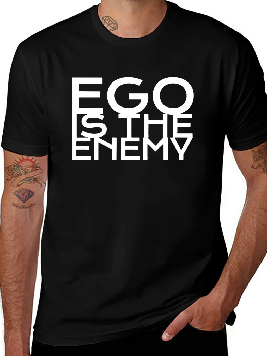 Ego is the Enemy Graphic Tee
