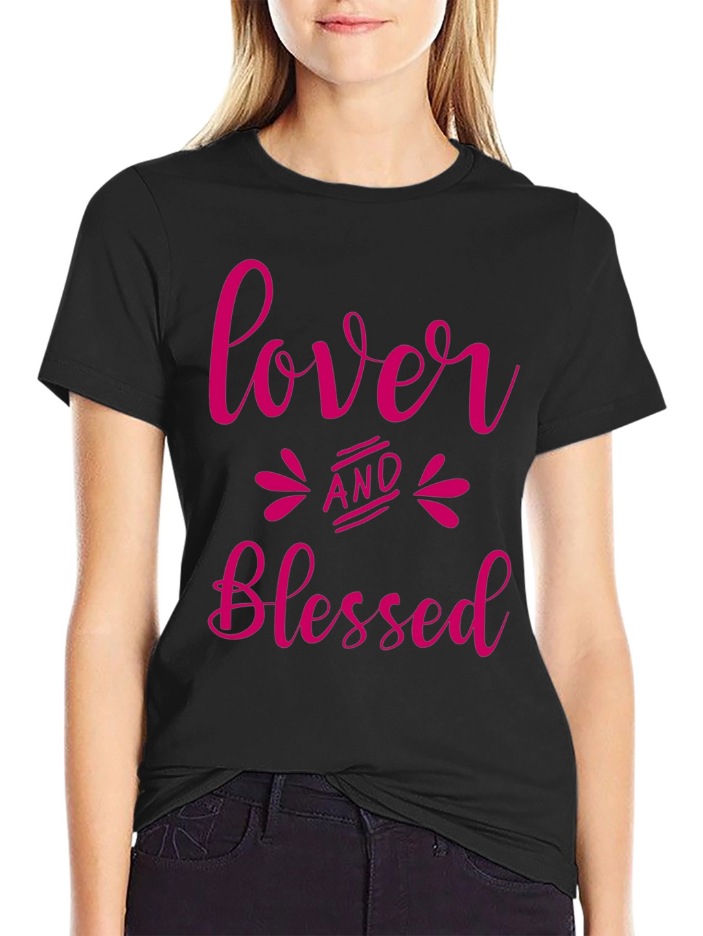 Lover and Blessed Graphic Tee