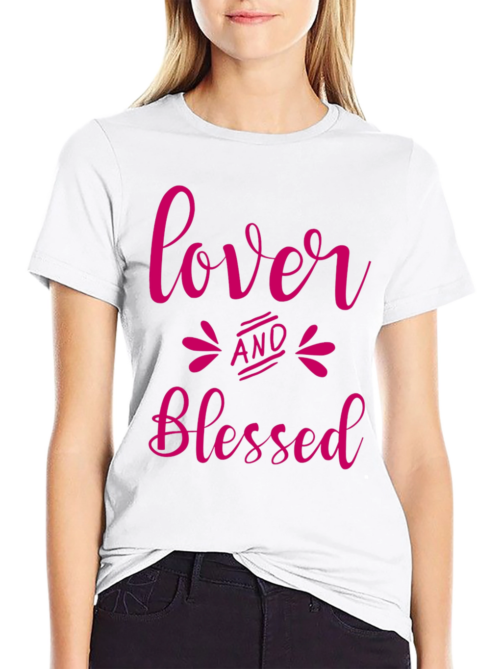 Lover and Blessed Graphic Tee