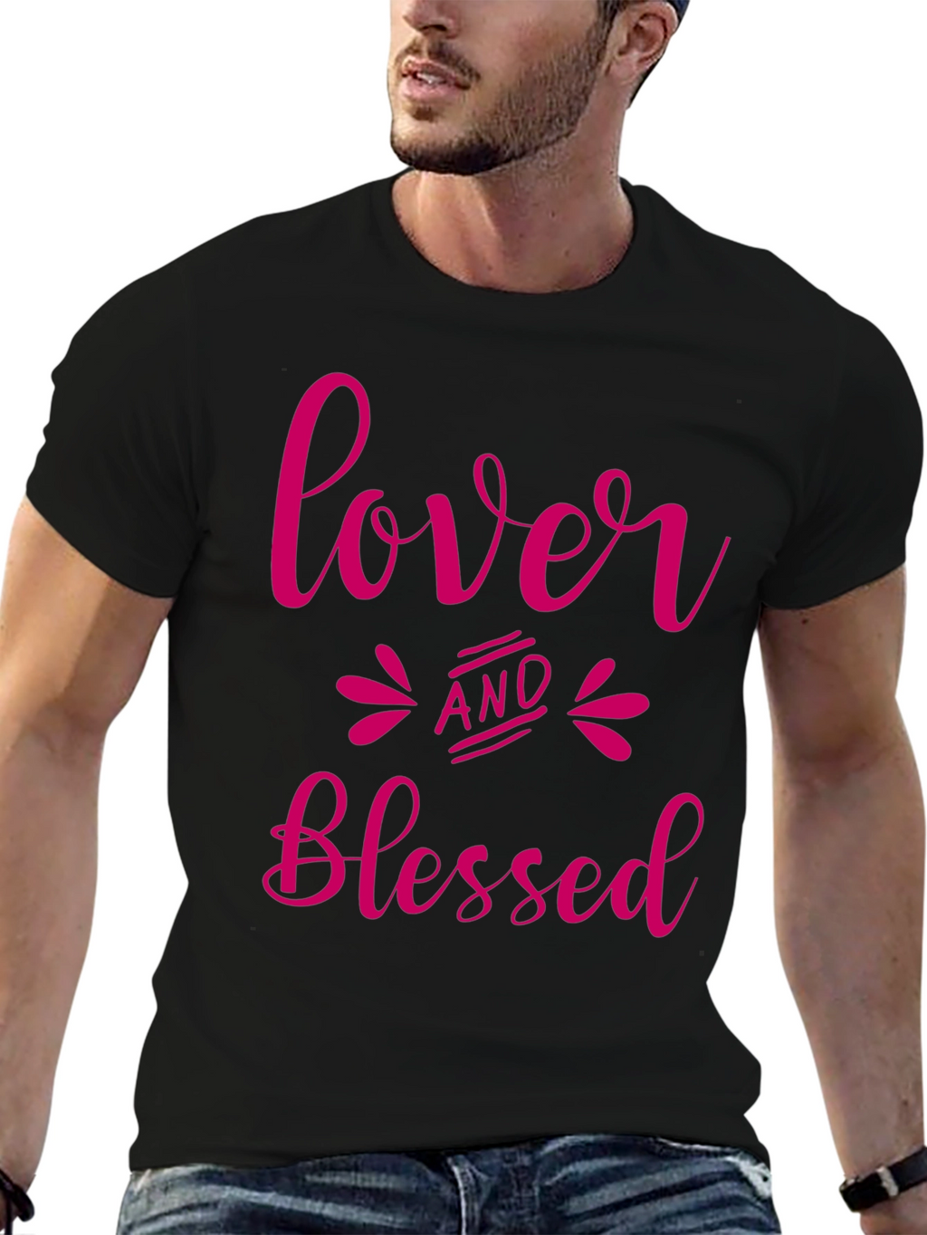 Lover and Blessed Graphic Tee