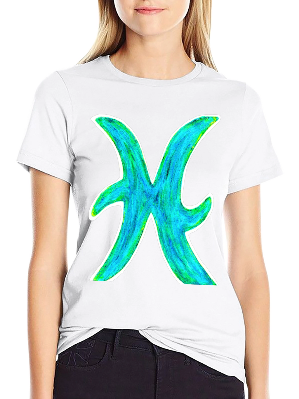 Pisces Zodiac Sign Graphic T-Shirt