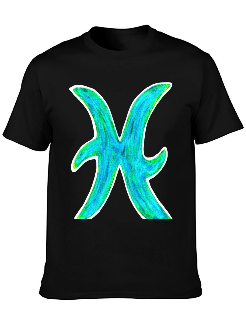 Pisces Zodiac Sign Graphic T-Shirt