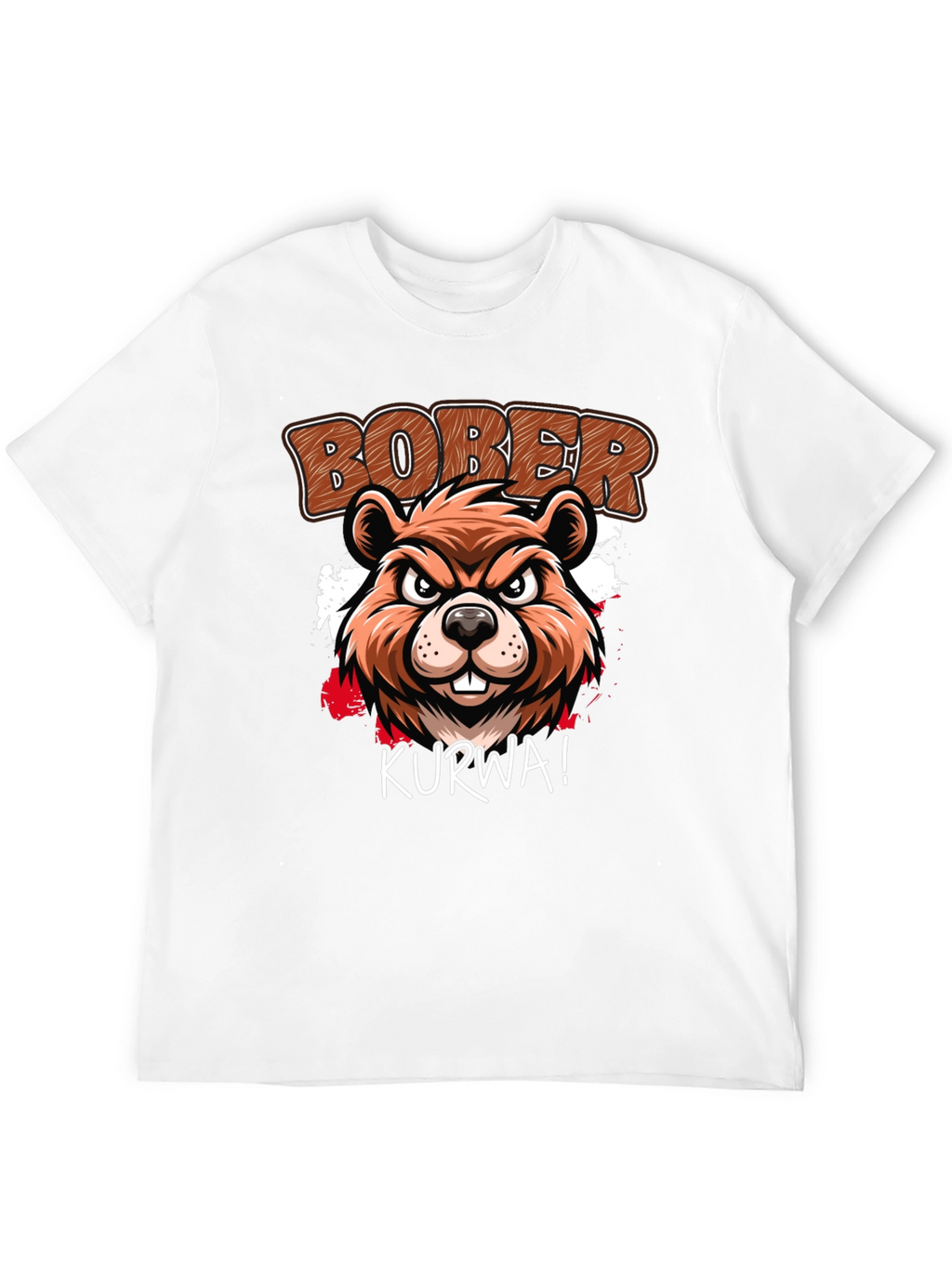 Bober Kurwa T-Shirt: Beaver Graphic Tee