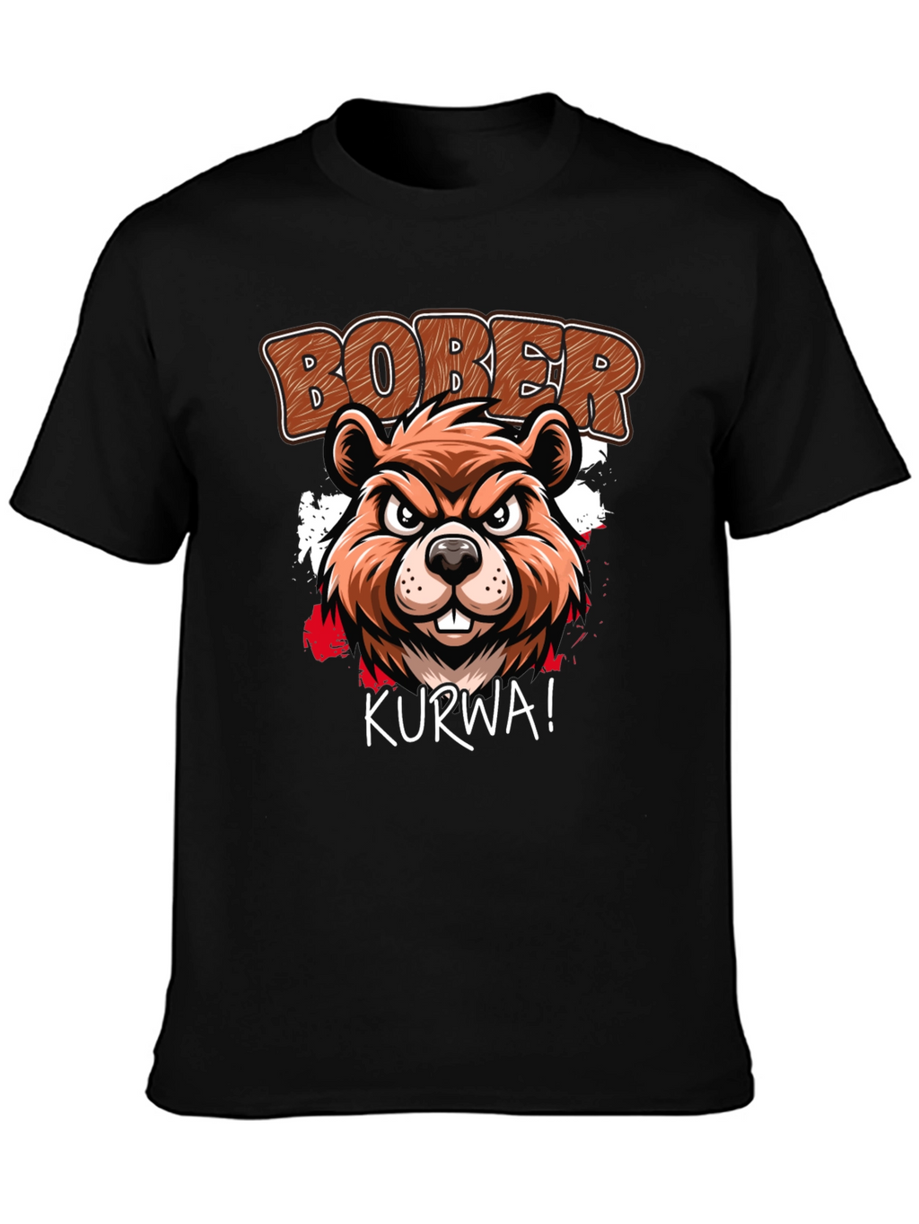 Bober Kurwa T-Shirt: Beaver Graphic Tee