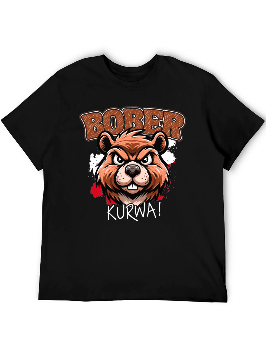 Bober Kurwa T-Shirt: Beaver Graphic Tee