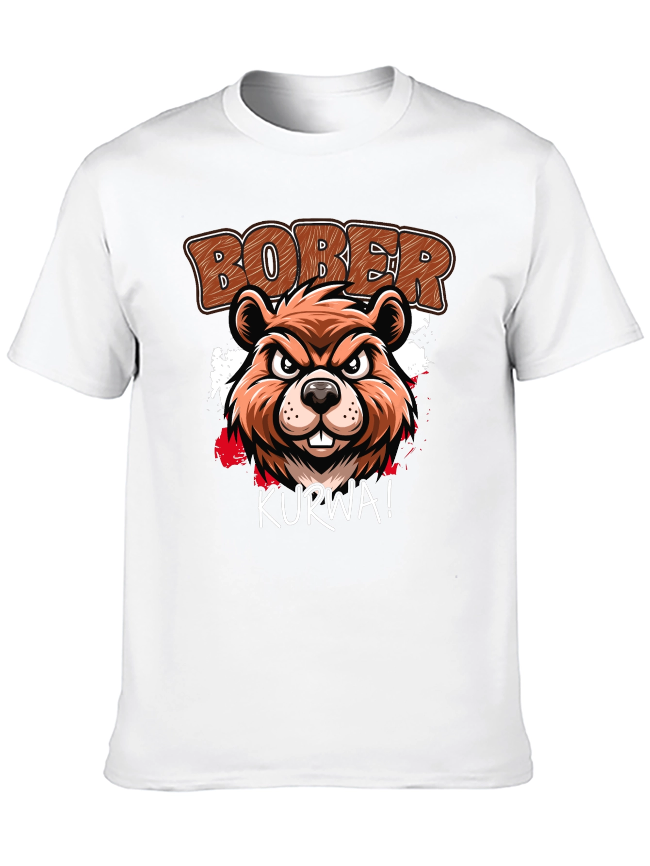 Bober Kurwa T-Shirt: Beaver Graphic Tee