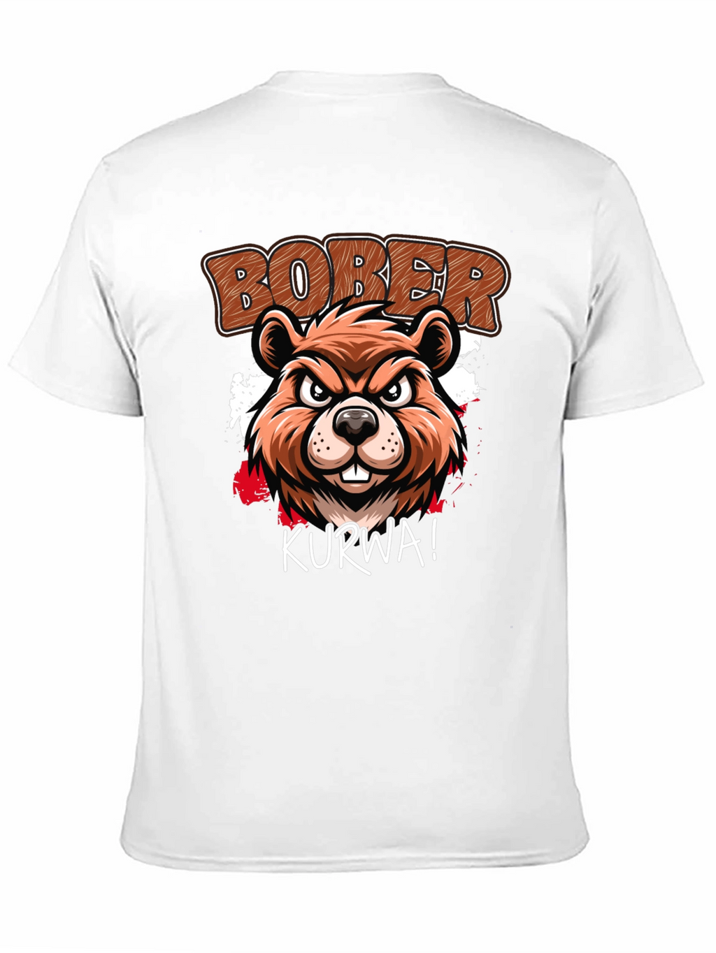 Bober Kurwa T-Shirt: Beaver Graphic Tee