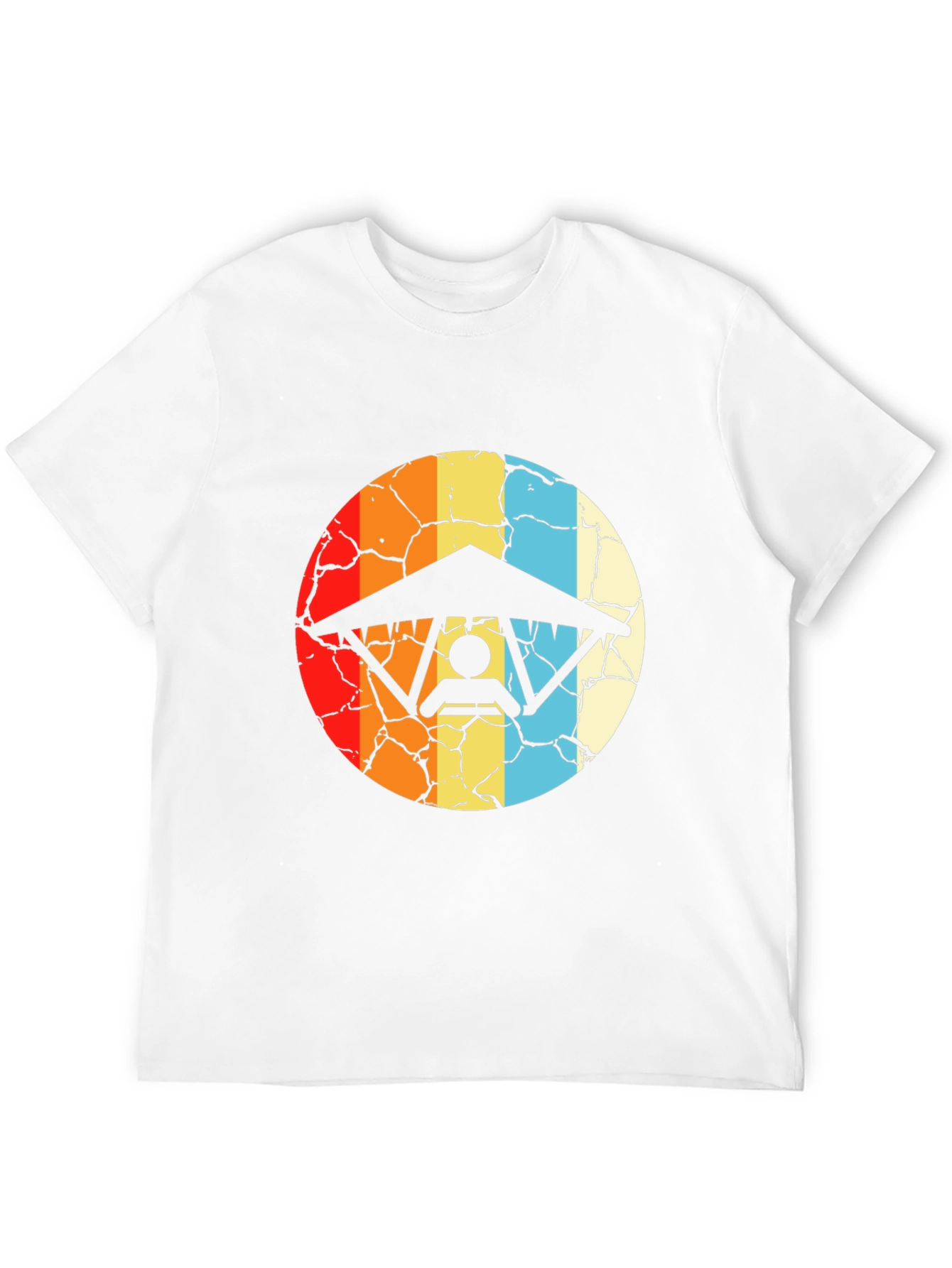 Retro Hang Gliding T-Shirt - Vintage Style