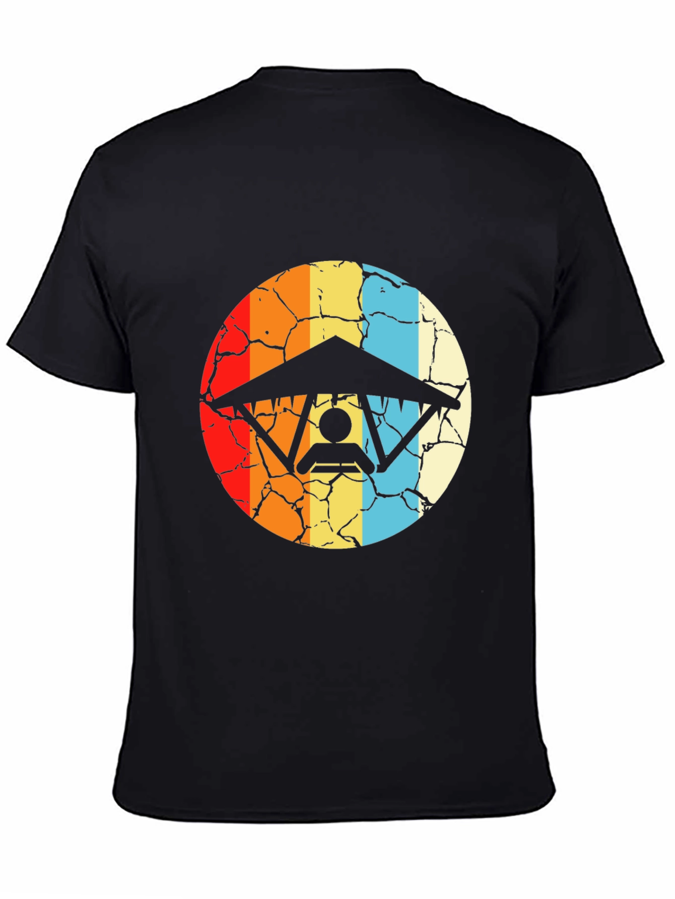 Retro Hang Gliding T-Shirt - Vintage Style