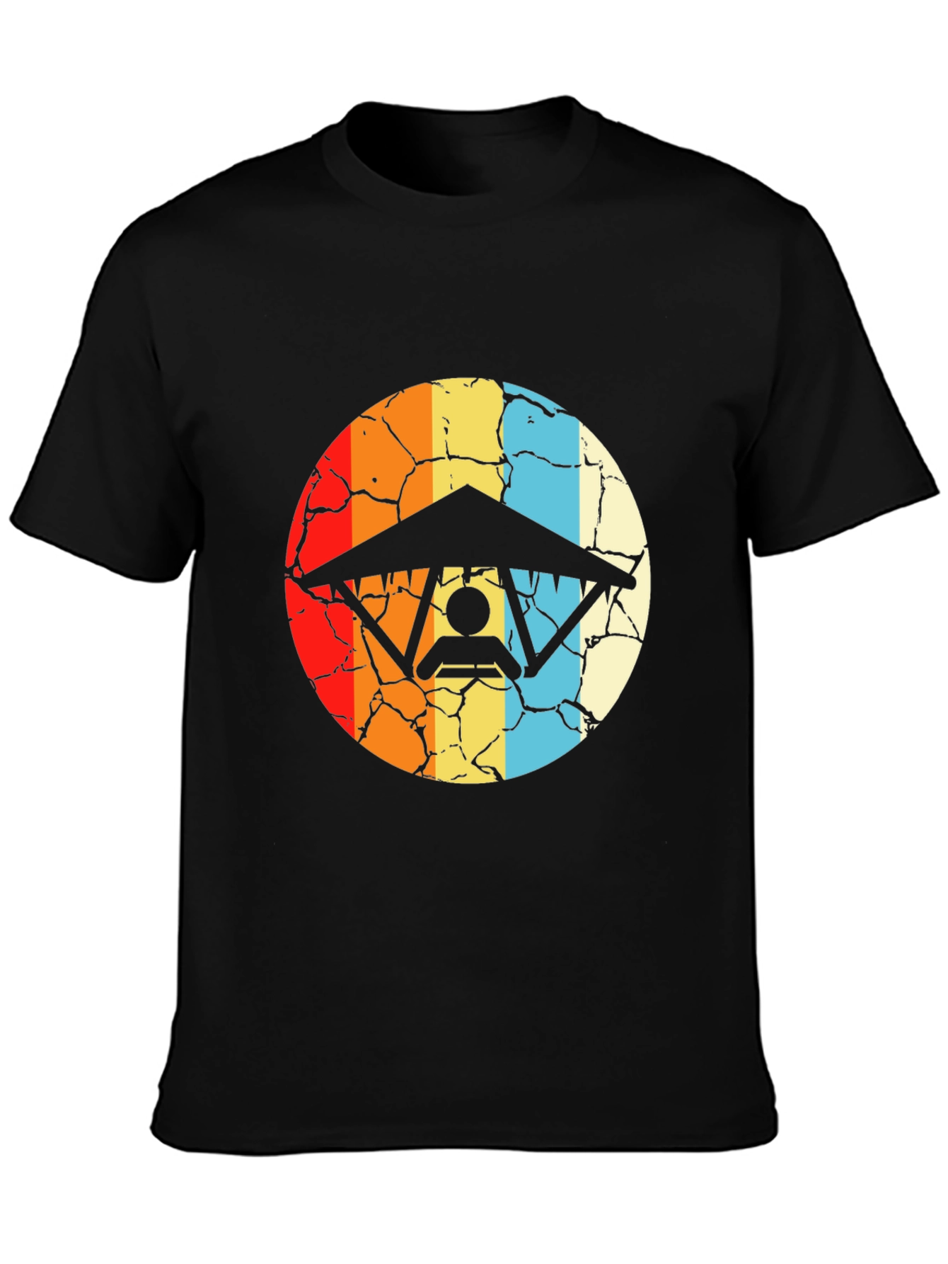 Retro Hang Gliding T-Shirt - Vintage Style