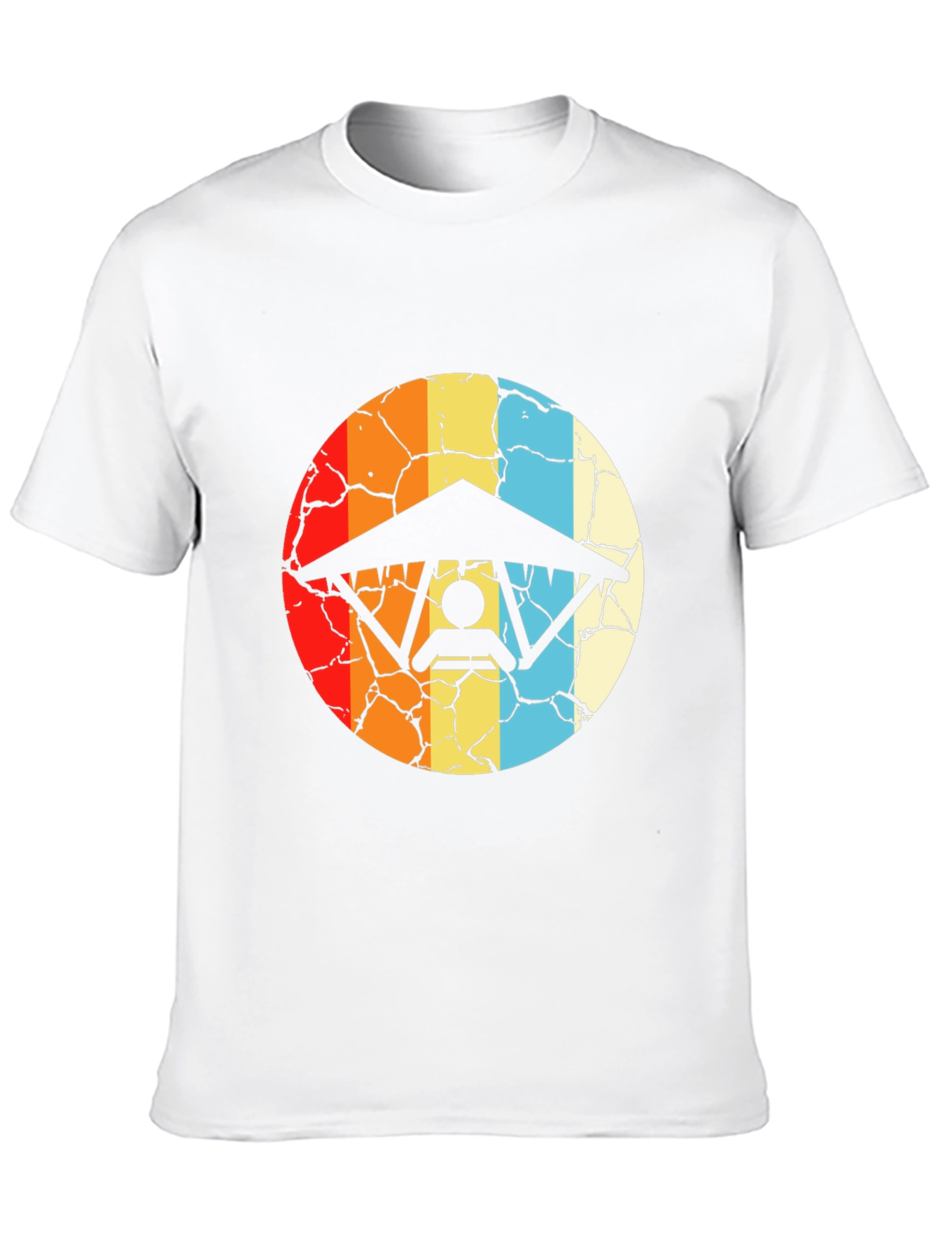 Retro Hang Gliding T-Shirt - Vintage Style