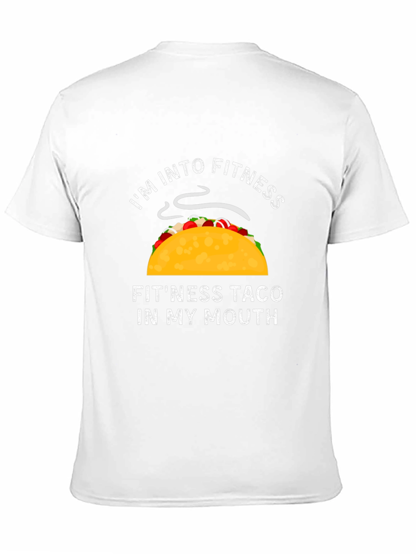 Funny Fitness Taco T-Shirt - Gym & Foodie Humor Tee