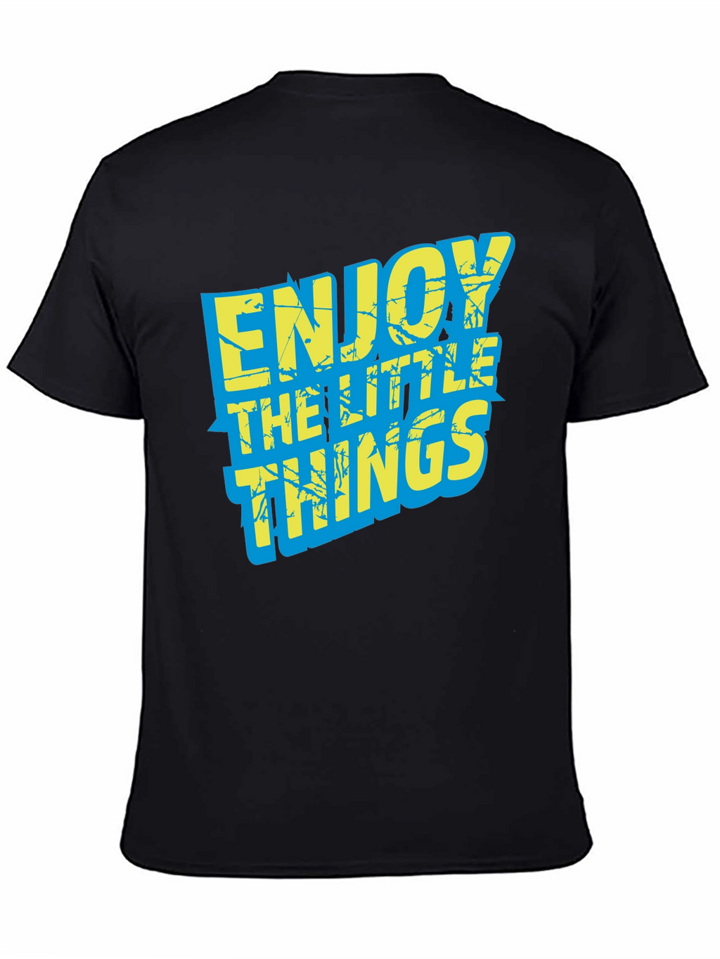 Enjoy the Little Things Graphic Tee - Black