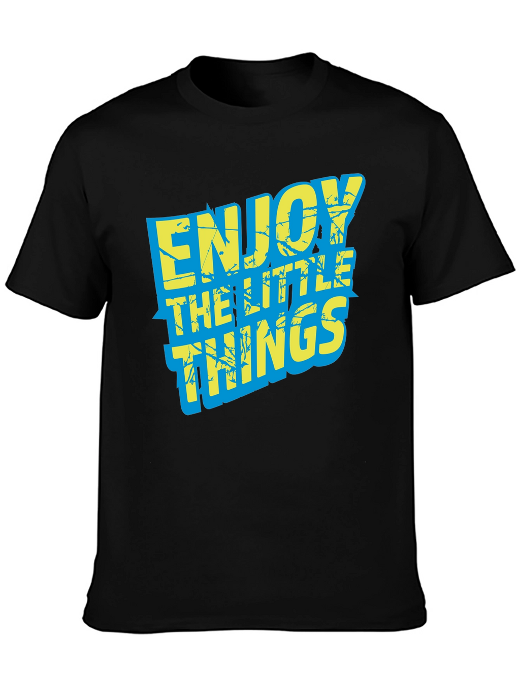 Enjoy the Little Things Graphic Tee - Black