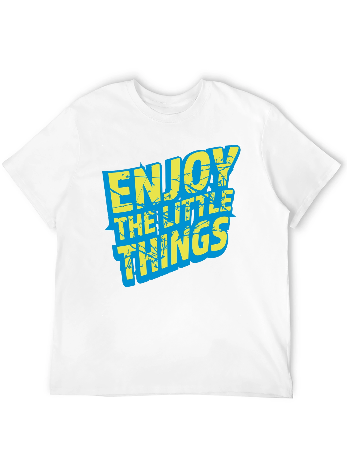Enjoy the Little Things Graphic Tee - Black