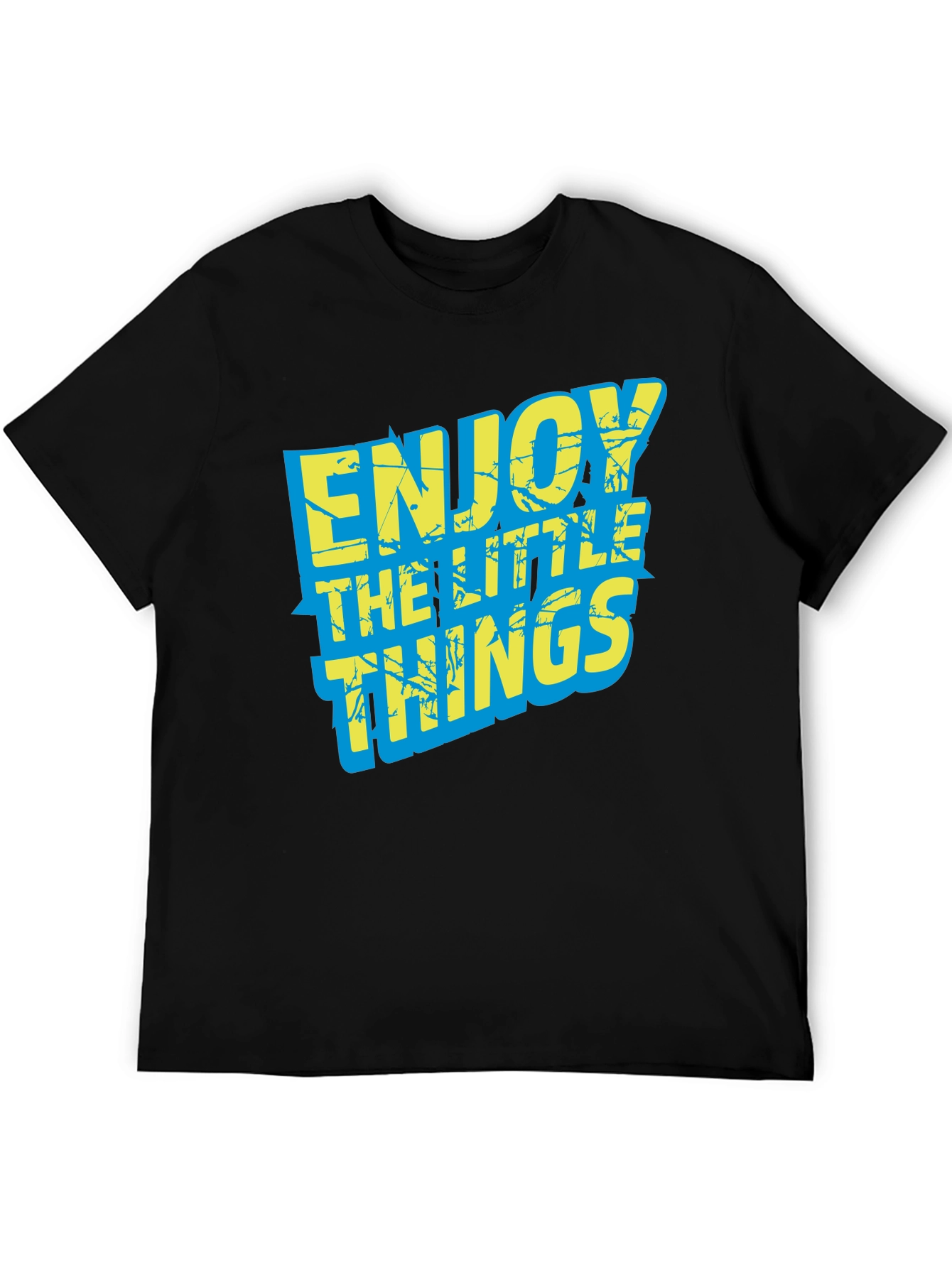 Enjoy the Little Things Graphic Tee - Black