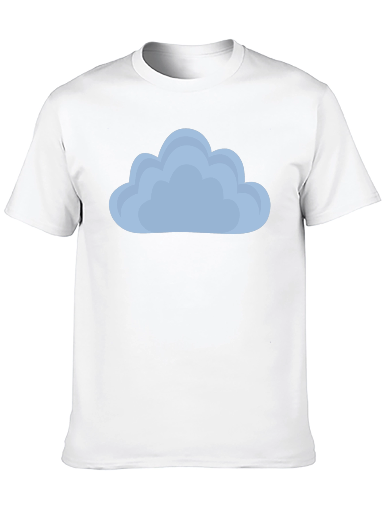 Cloud Graphic Tee - Soft Cotton Blend