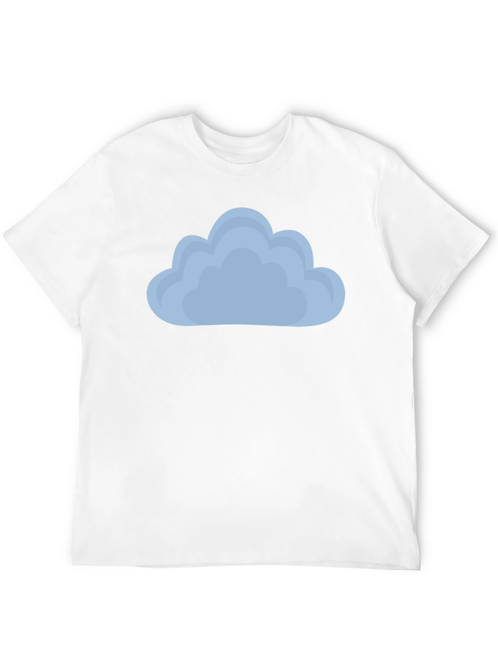 Cloud Graphic Tee - Soft Cotton Blend
