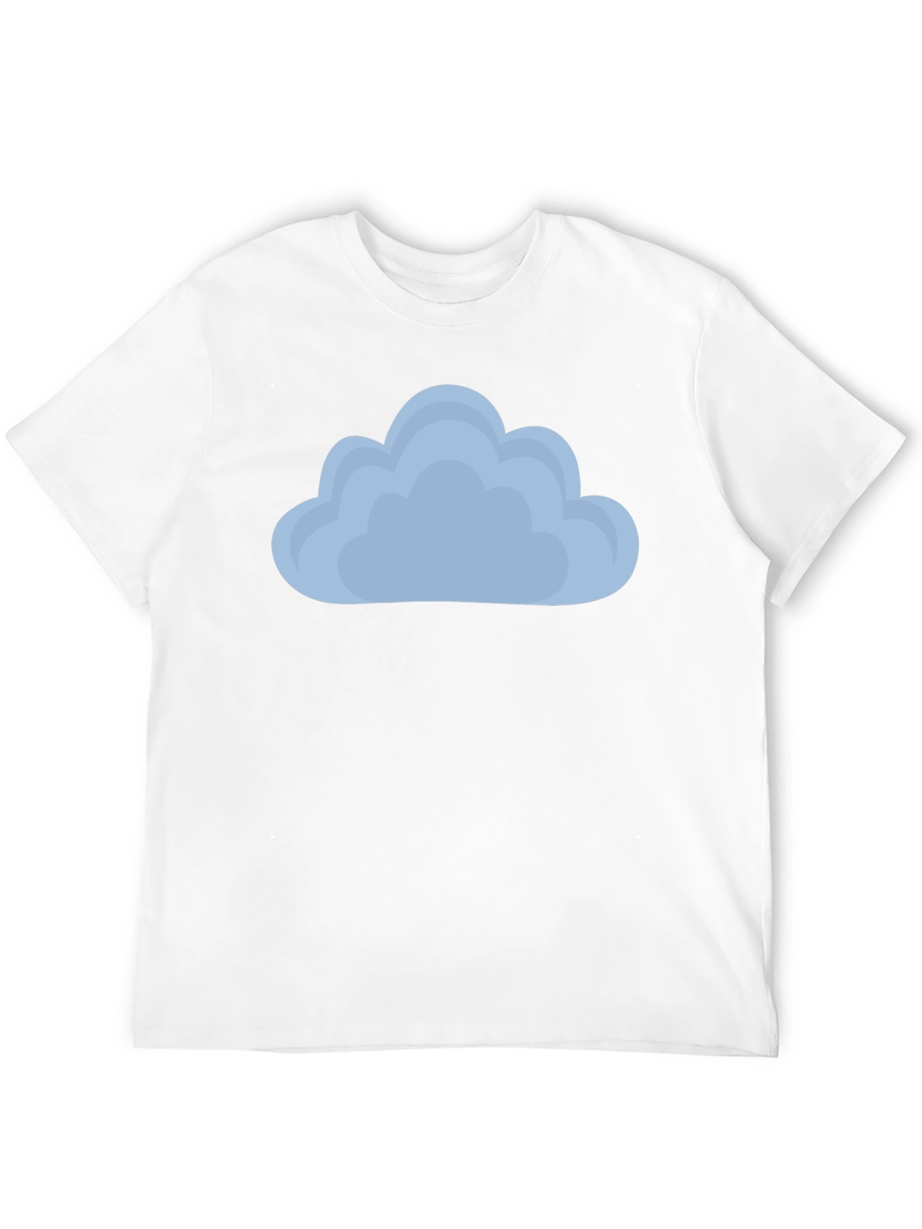 Cloud Graphic Tee - Soft Cotton Blend