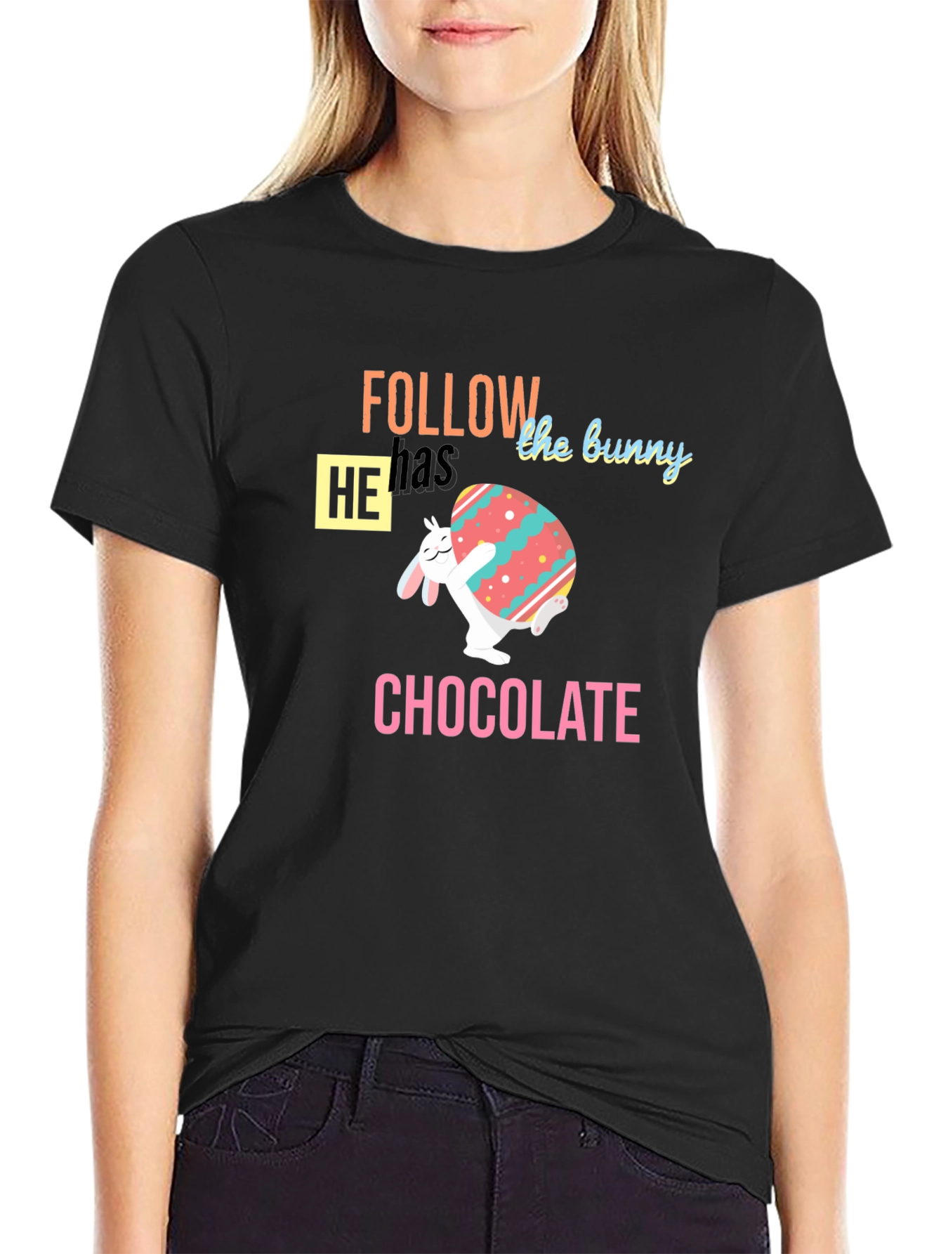 Follow the Bunny Easter T-Shirt