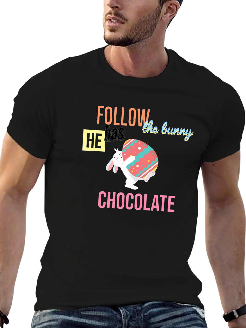 Follow the Bunny Easter T-Shirt