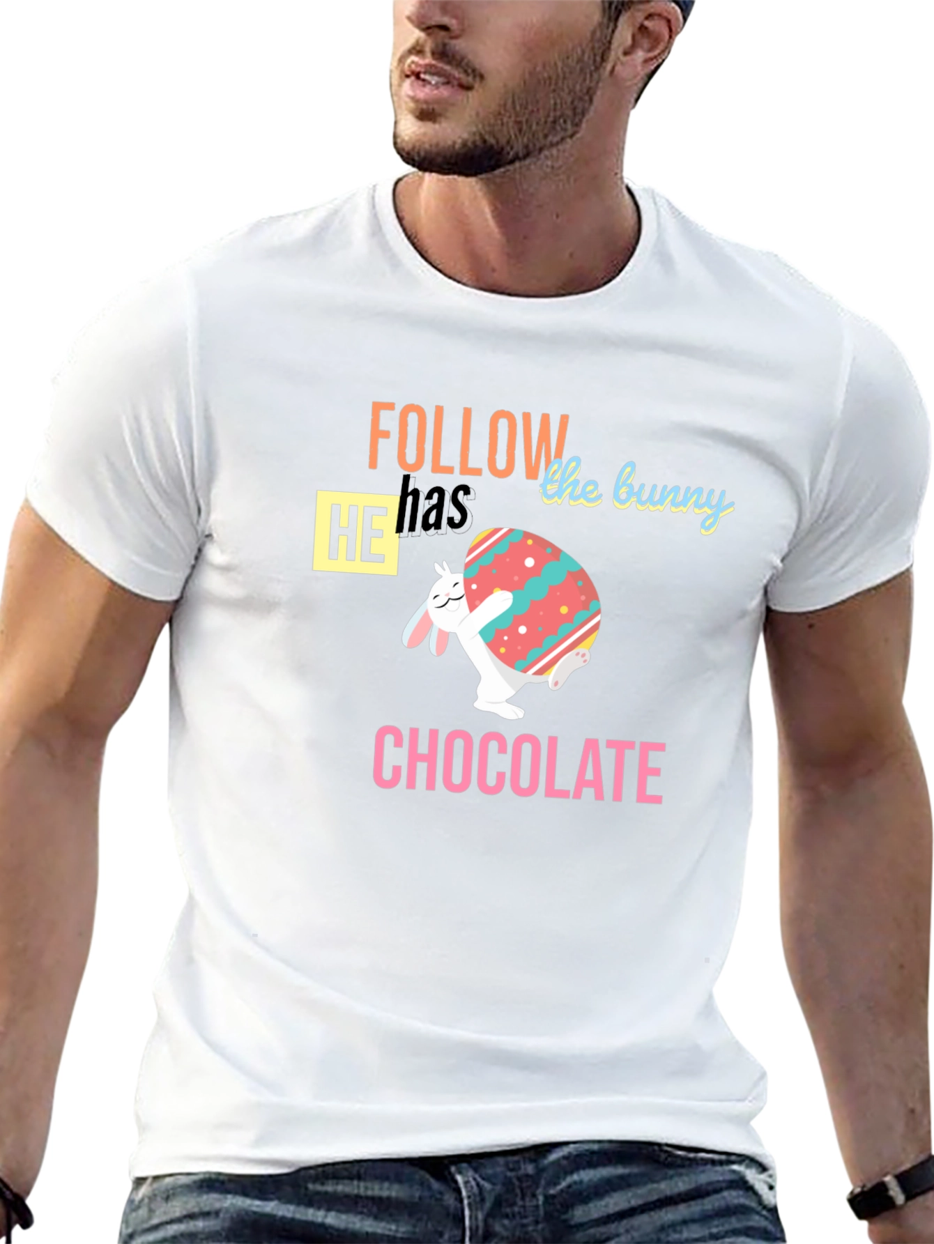 Follow the Bunny Easter T-Shirt