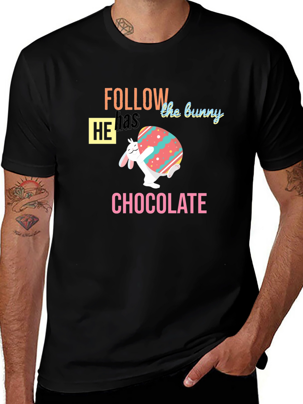 Follow the Bunny Easter T-Shirt
