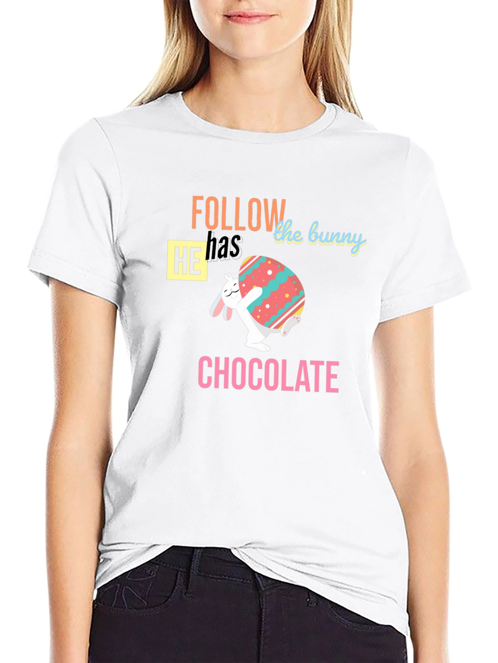 Follow the Bunny Easter T-Shirt