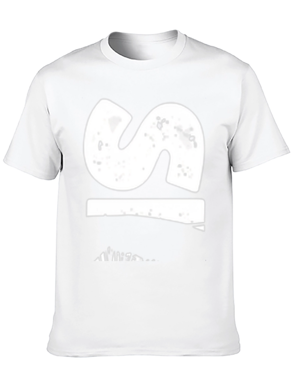 Modern S Graphic Black Tee
