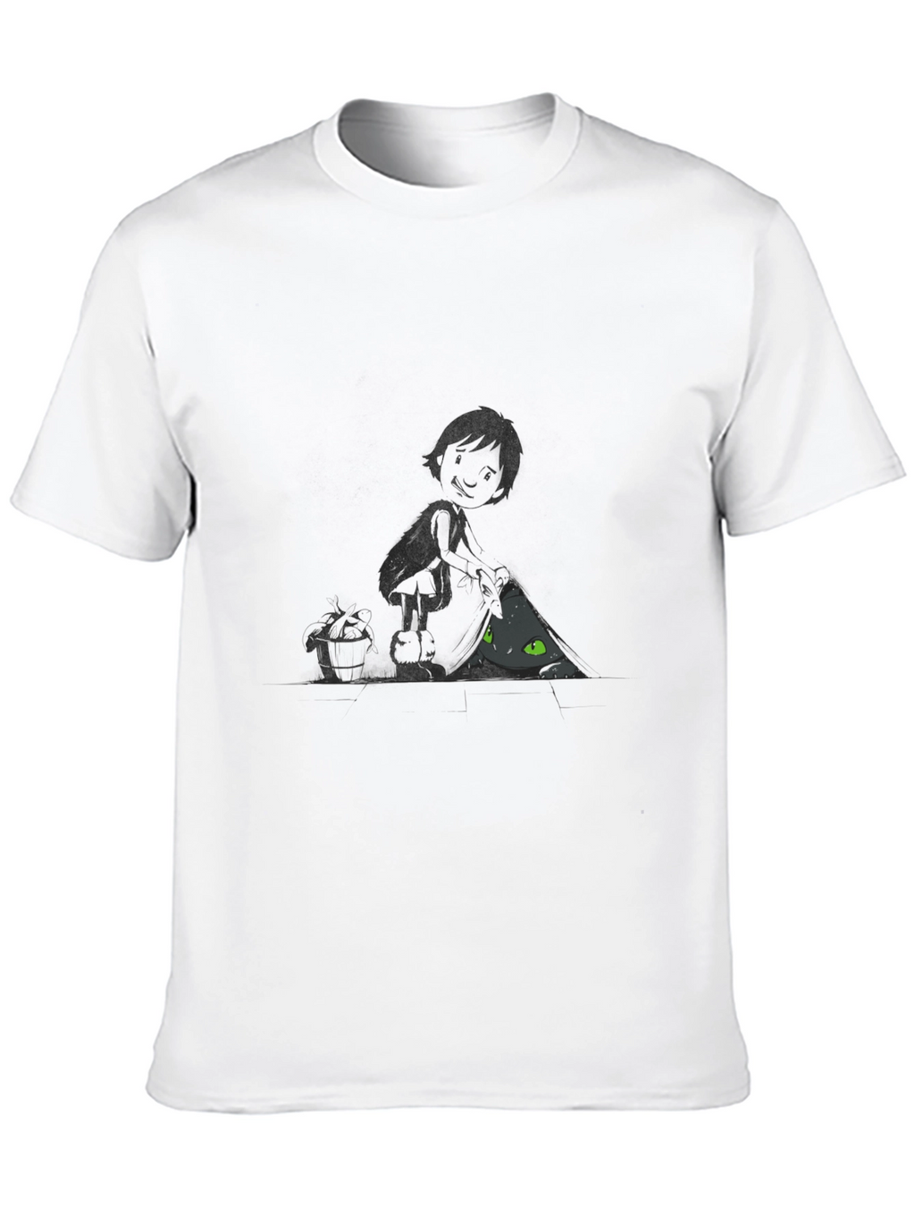 Night Fury Graphic T-Shirt - Black