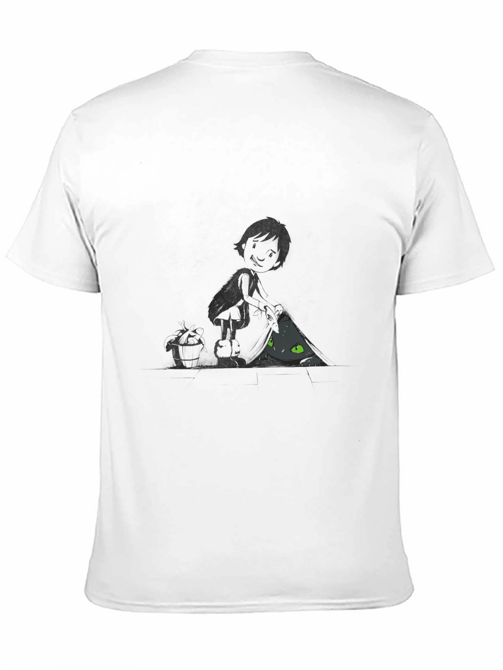 Night Fury Graphic T-Shirt - Black