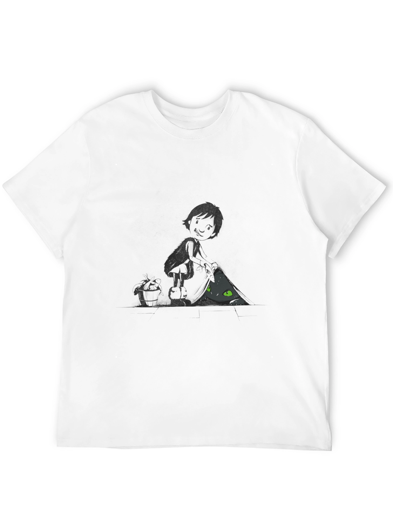 Night Fury Graphic T-Shirt - Black