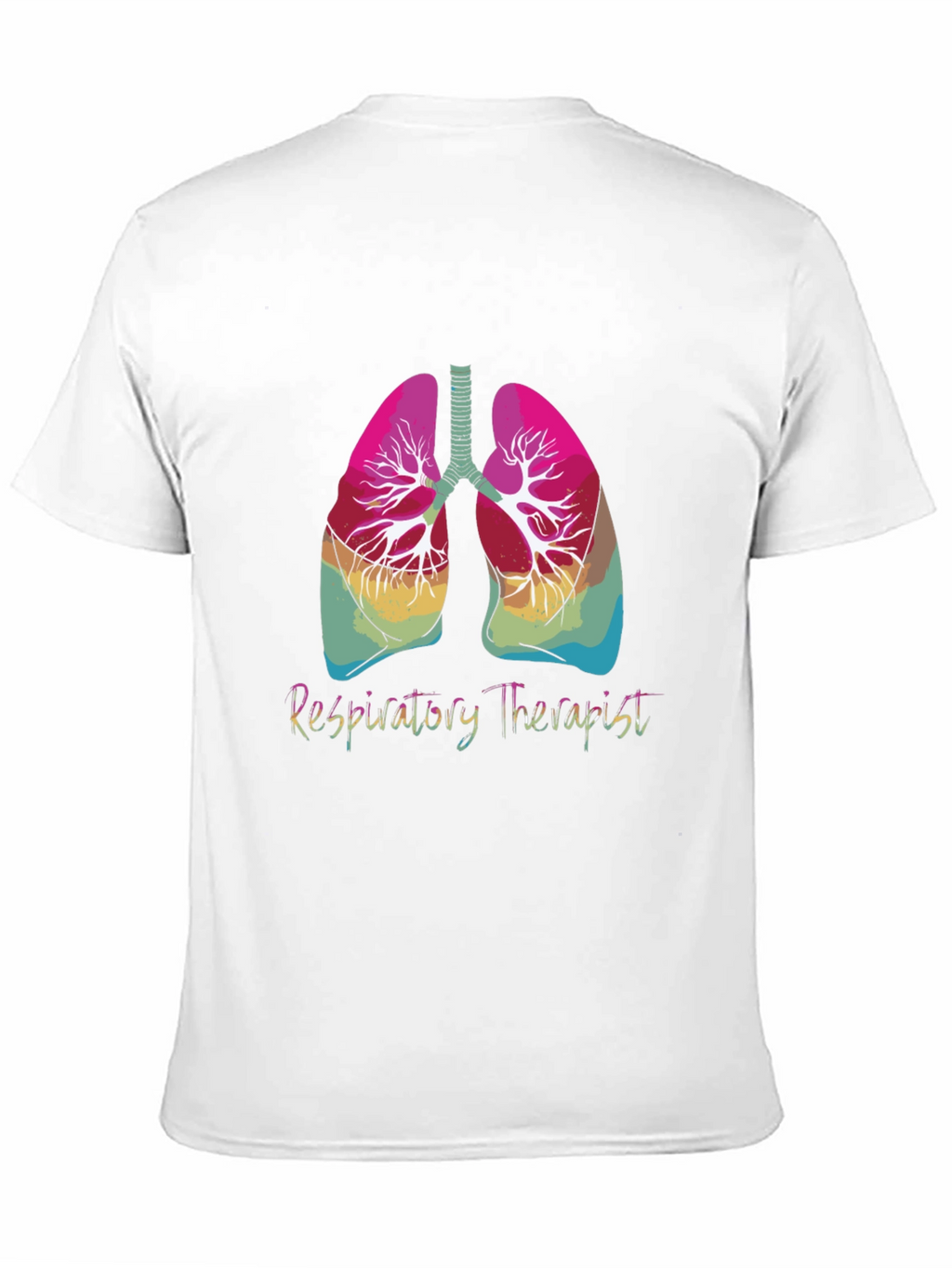 Respiratory Therapist Lungs Graphic Tee