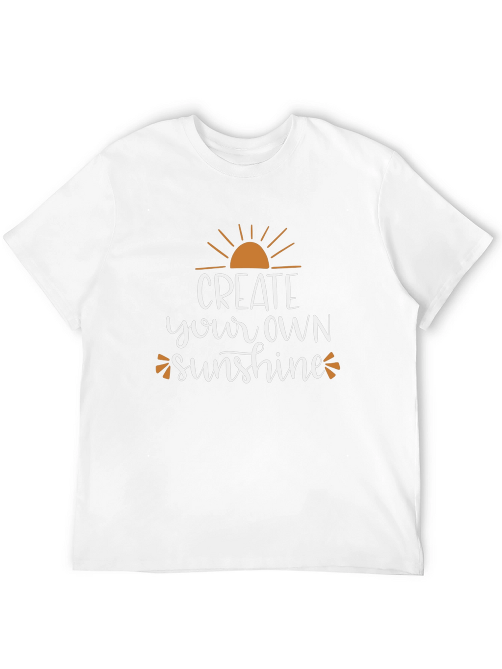 Create Your Own Sunshine Black Graphic Tee