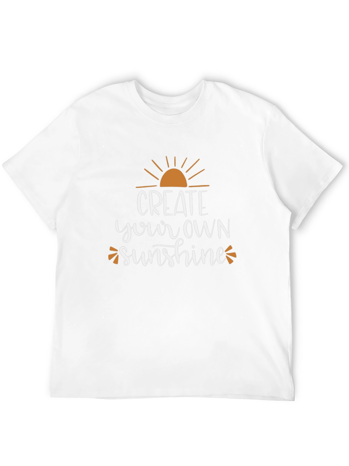 Create Your Own Sunshine Black Graphic Tee