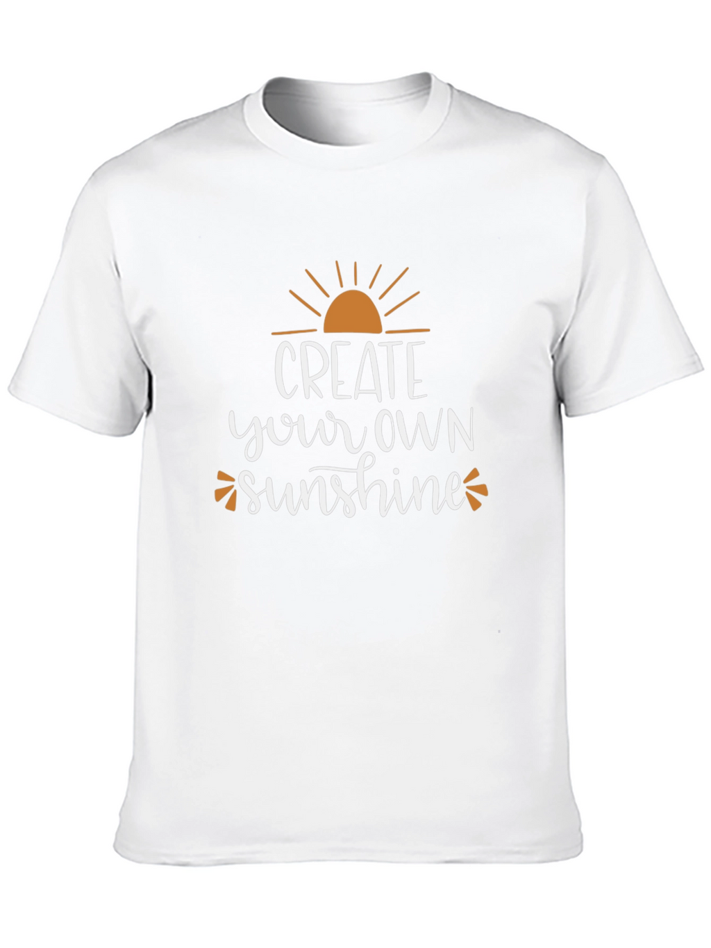 Create Your Own Sunshine Black Graphic Tee