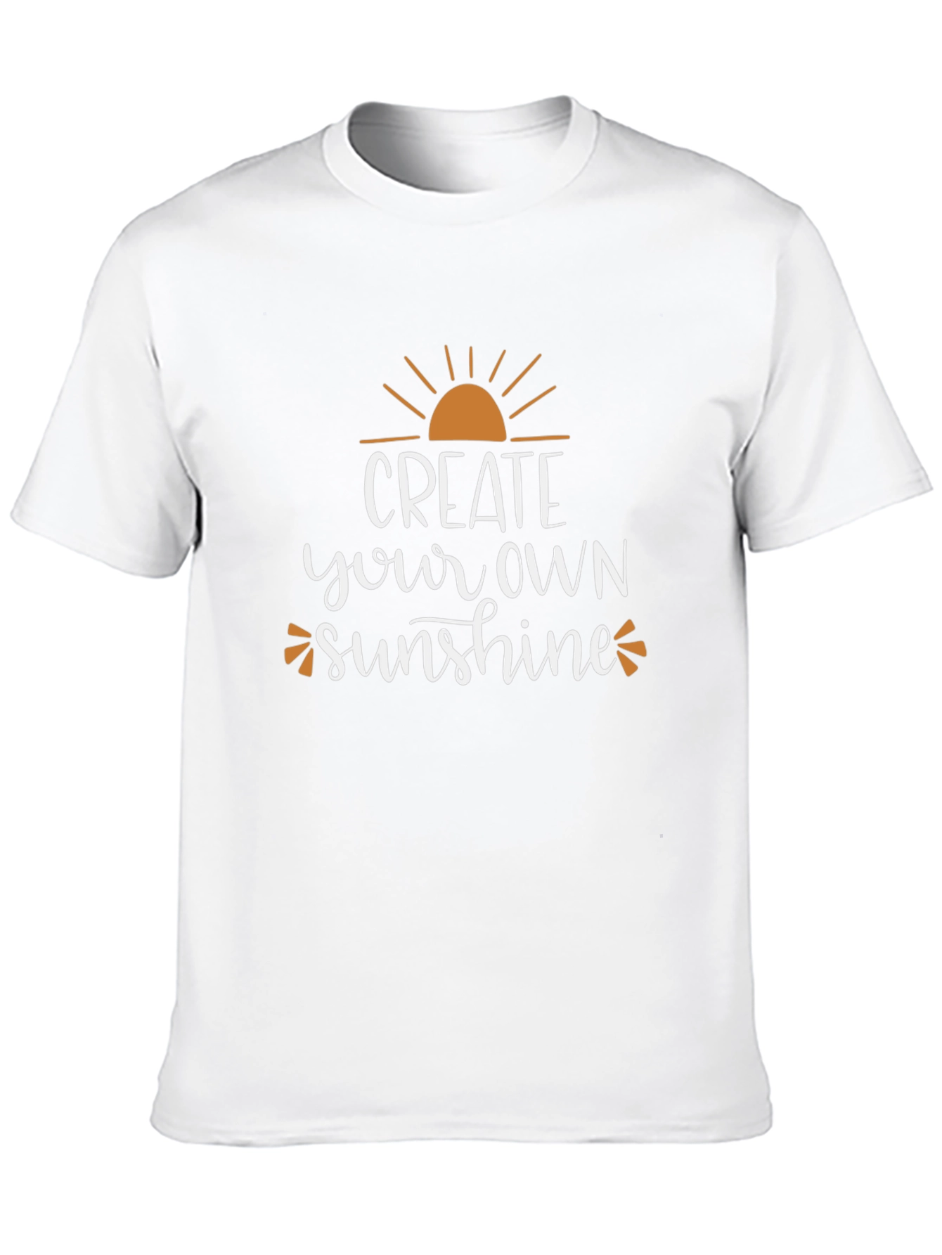 Create Your Own Sunshine Black Graphic Tee