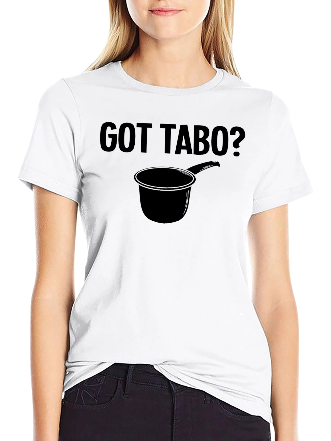 Got Tabo? Black Graphic Novelty T-Shirt