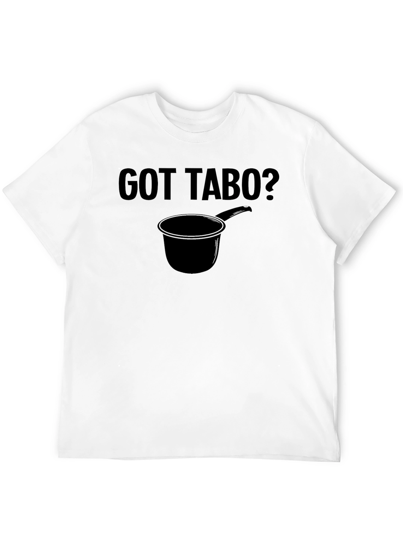 Got Tabo? Black Graphic Novelty T-Shirt