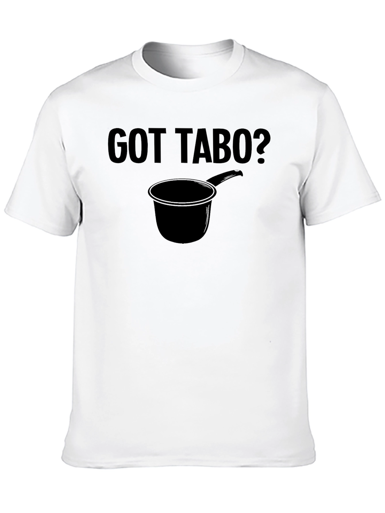 Got Tabo? Black Graphic Novelty T-Shirt