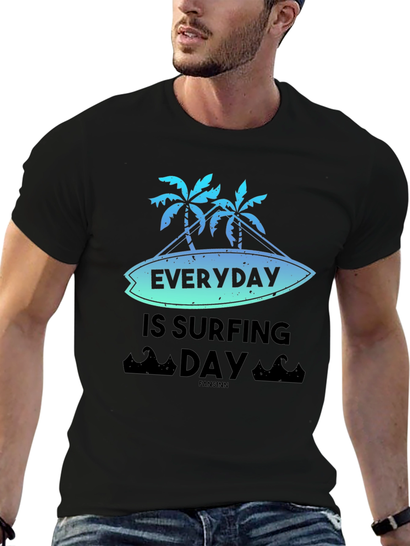 Everyday is Surfing Day Graphic Tee