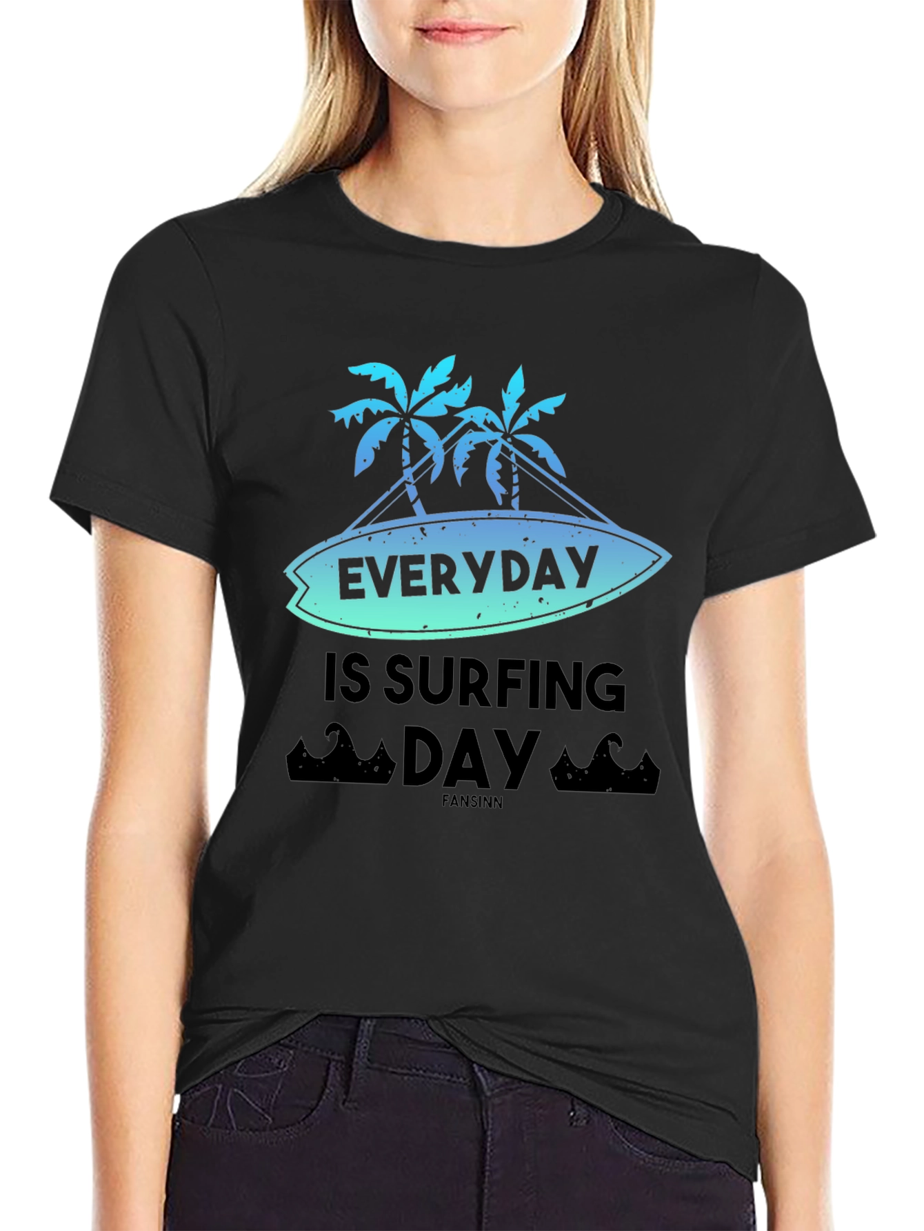 Everyday is Surfing Day Graphic Tee