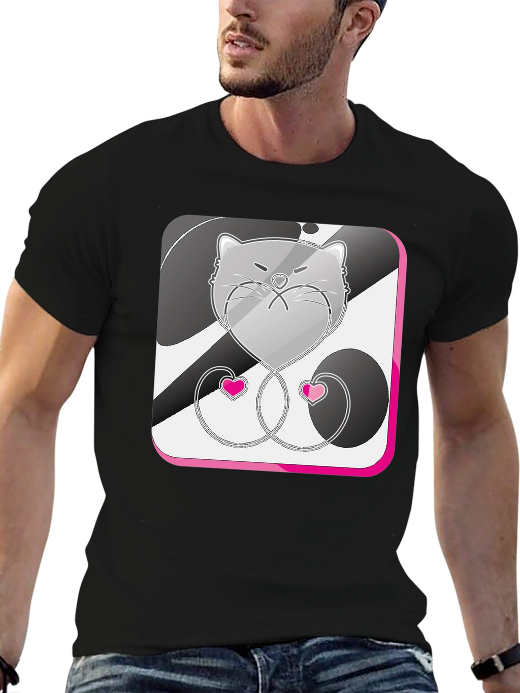 Grumpy Cat Heart T-Shirt