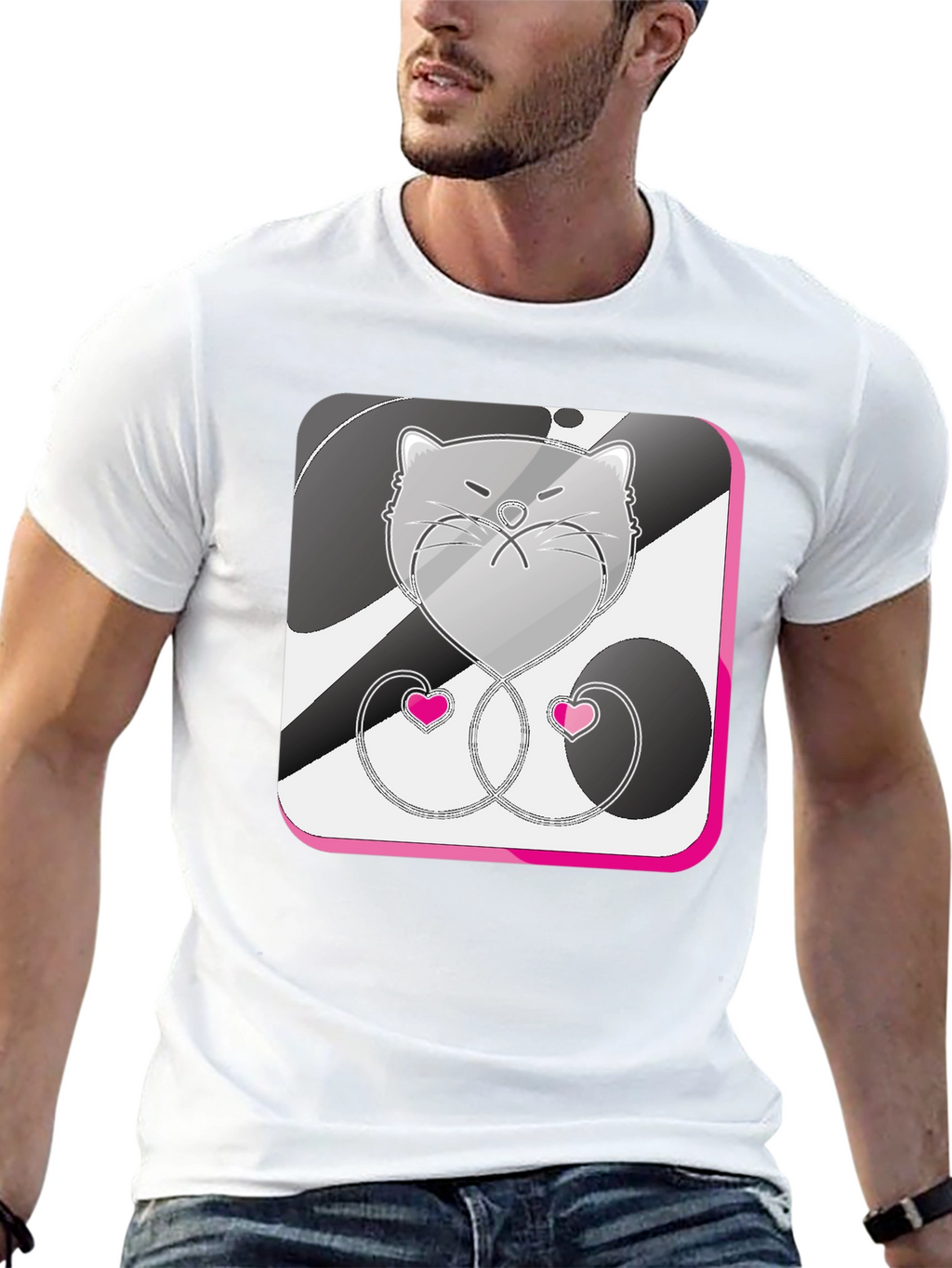 Grumpy Cat Heart T-Shirt