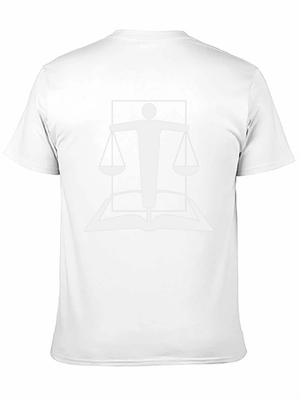 Scales of Justice Book T-Shirt