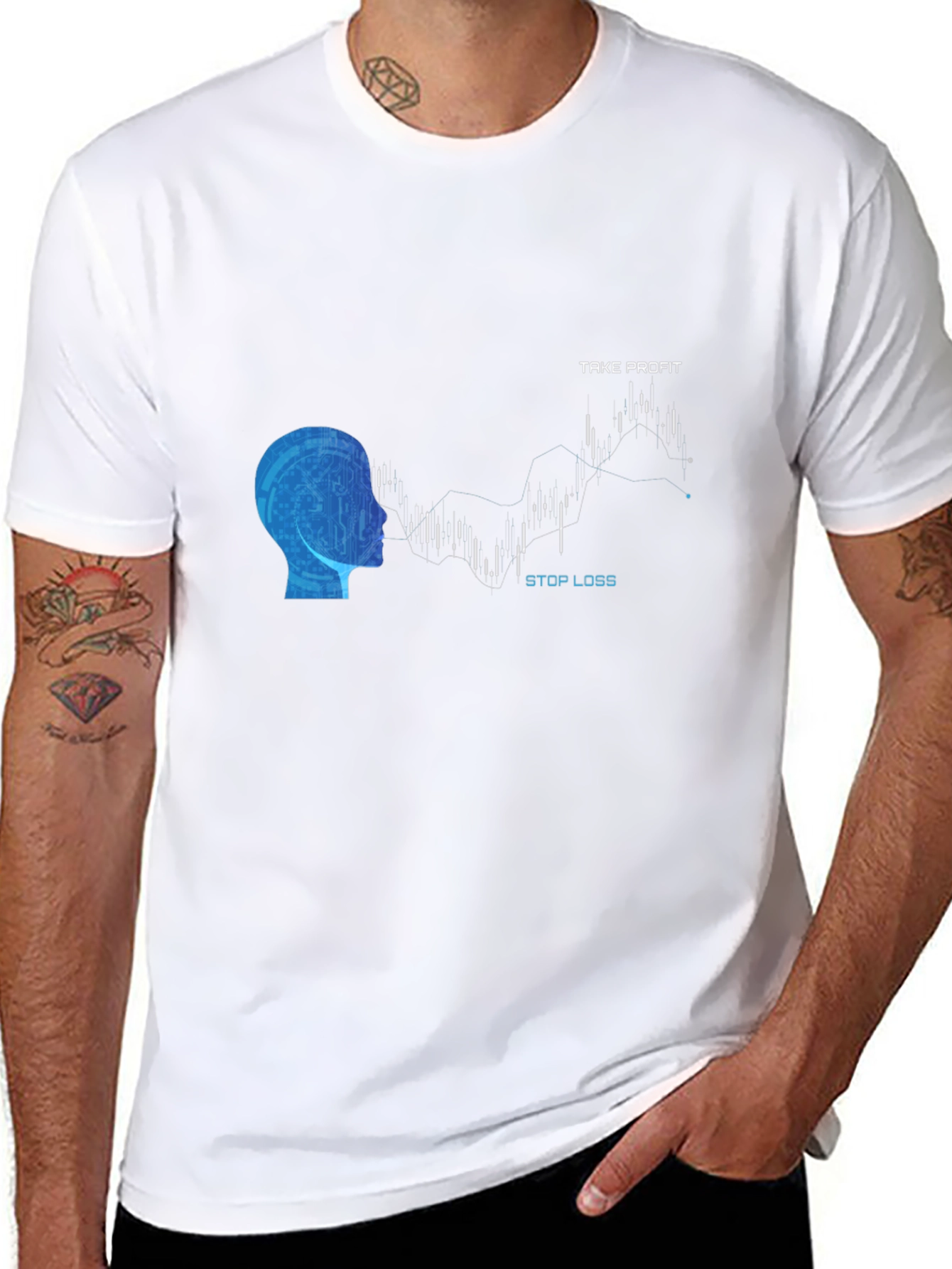 Trader Mindset T-Shirt - Take Profit Stop Loss