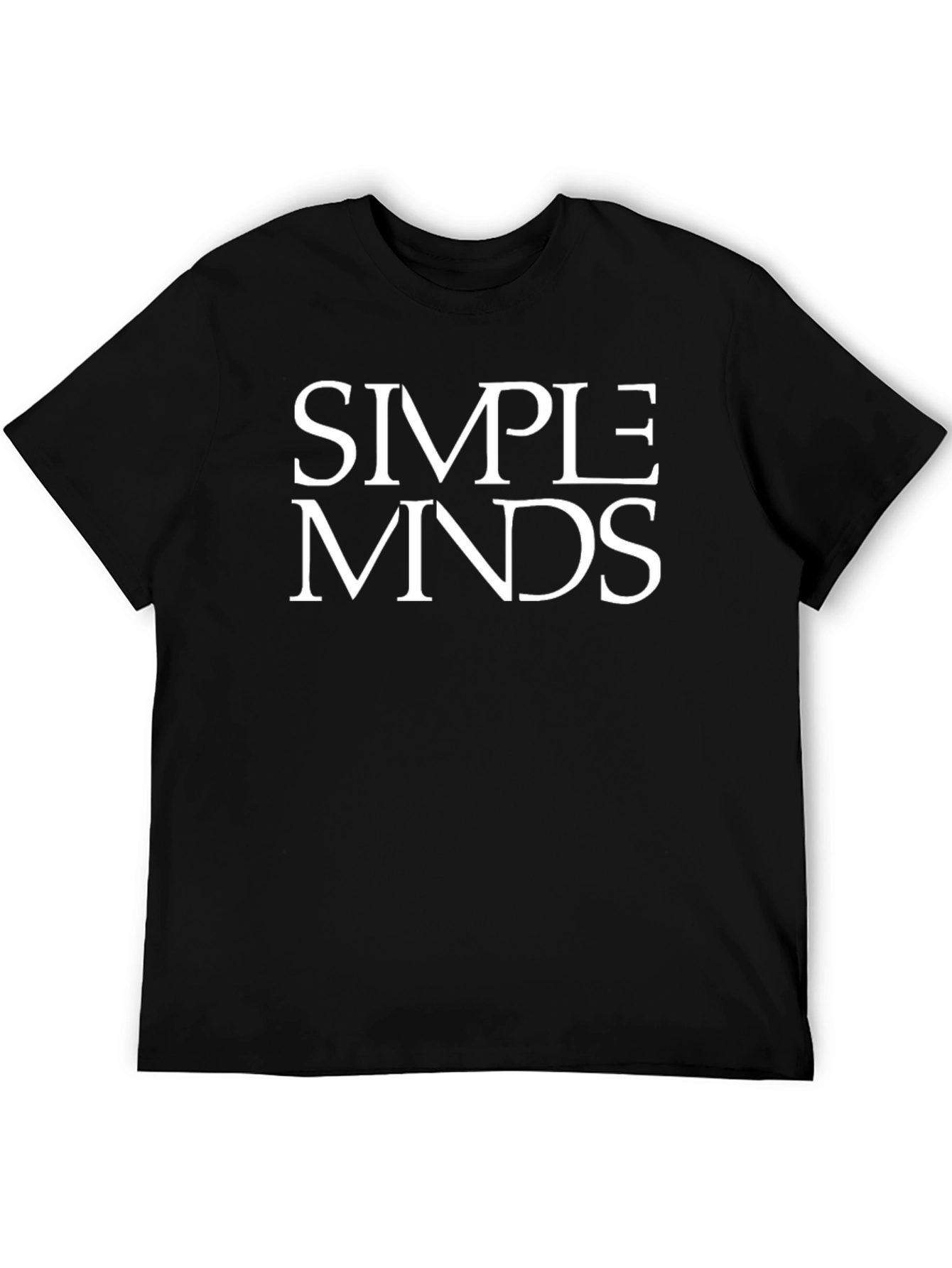 Simple Minds Black T-Shirt Music Band Tee