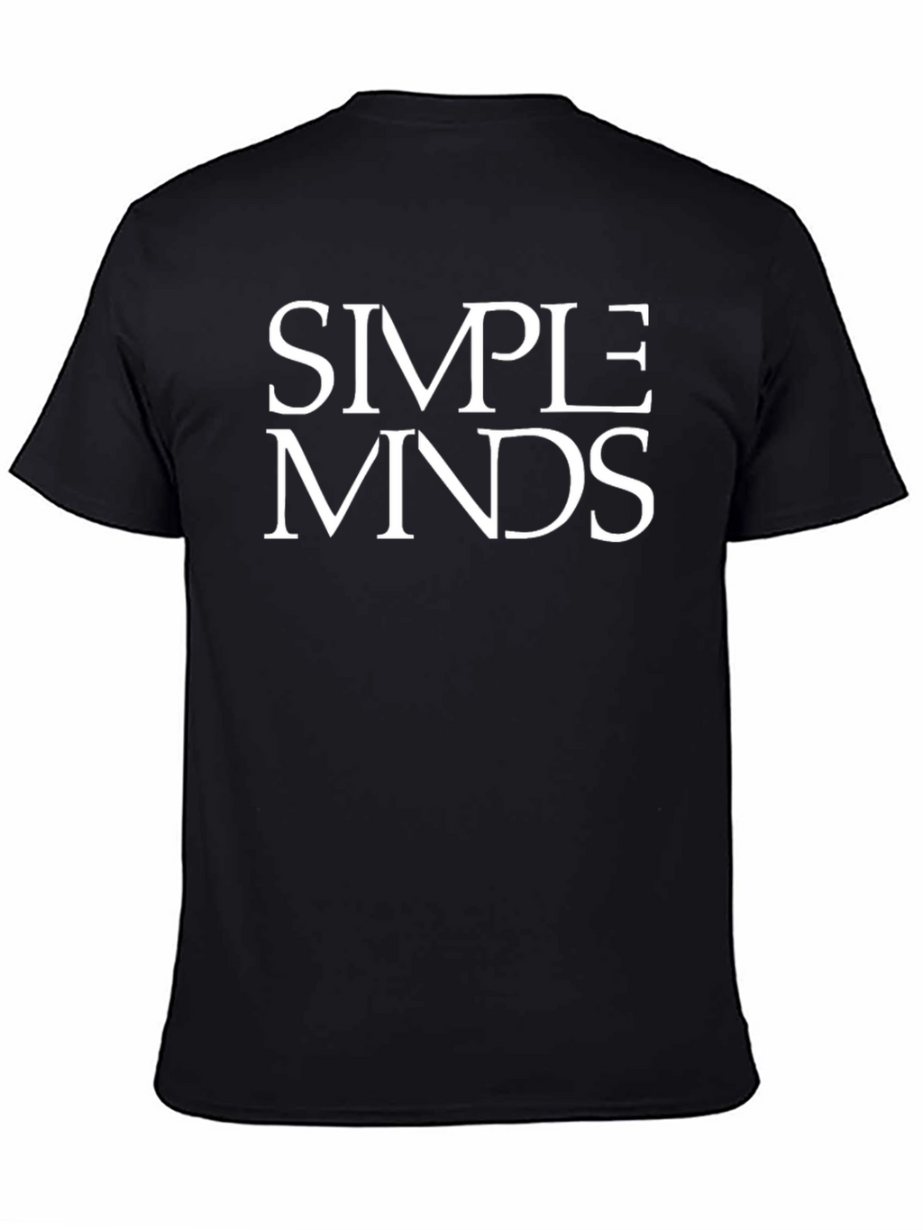 Simple Minds Black T-Shirt Music Band Tee
