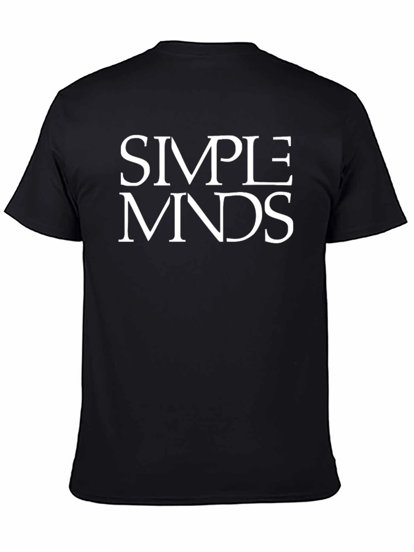 Simple Minds Black T-Shirt Music Band Tee